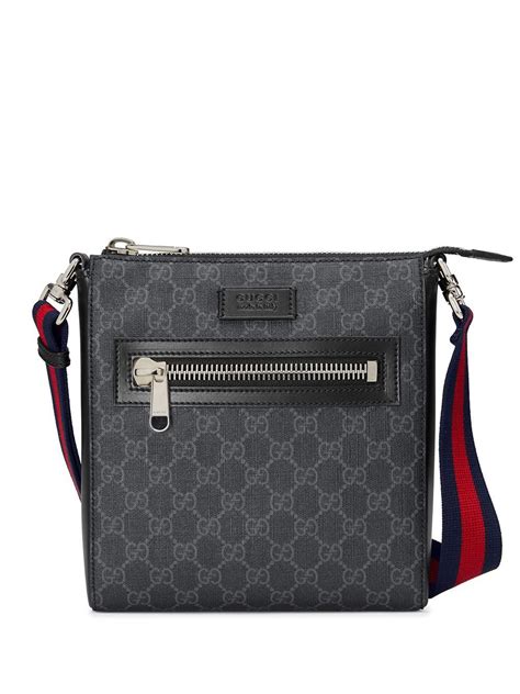 gucci big messenger bag|farfetch gucci messenger bag.